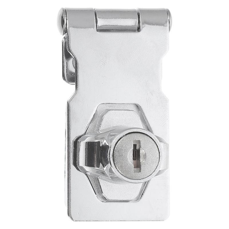 Serrature Hasp con serratura di sicurezza con chiusura a scatto in acciaio inossidabile per armadietti