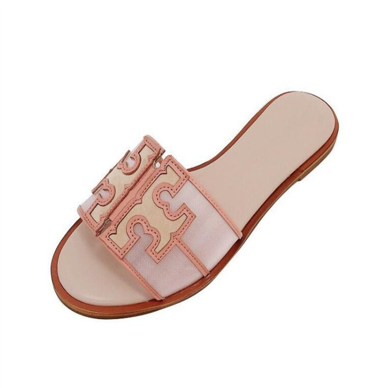 Шлепанцы женские летние на плоской подошве, роскошные брендовые модные атласные сандалии, пляжная обувь, большие размеры 42