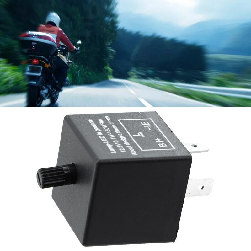 12V Automobile Motorcycle LED Flasher Relay Solve Turn Signal LED Light Bulb Related Problems Such As Flashing For Most 12V Auto