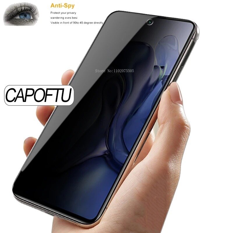 4Pcs Privacy Tempered Glass for Xiaomi 13T Pro 11T 13 Anti Spy Screen Protector for Xiaomi 11T Pro 12T 12T Pro Protective Glass