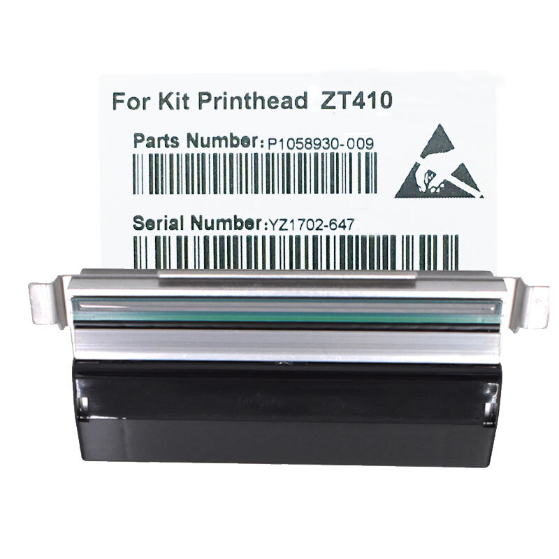 หัวพิมพ์ต้นฉบับใหม่สำหรับเครื่องพิมพ์ ZT411 ZT410ม้าลาย P/N:P1058930-009 203dpi