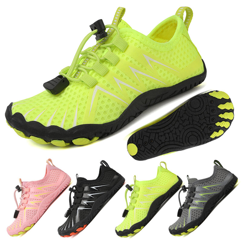 Lovers swimming shoes Fashion outdoor sports shoes Breathable non-slip wading shoes Large size aqua shoes