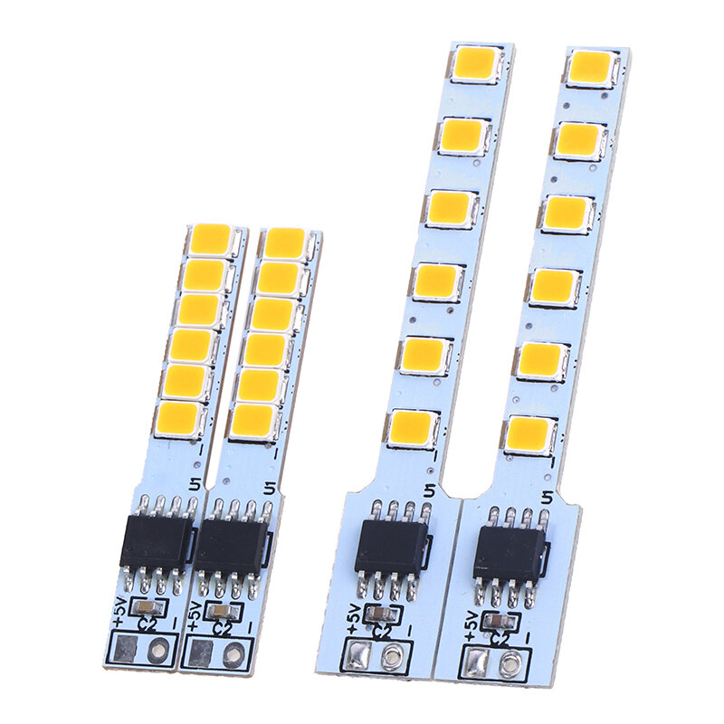 2Pcs Led Flame Flash Candles Diode Light lamp board PCB Decoration Light Bulb Accessories Binking Imitation Candle Flame DIY