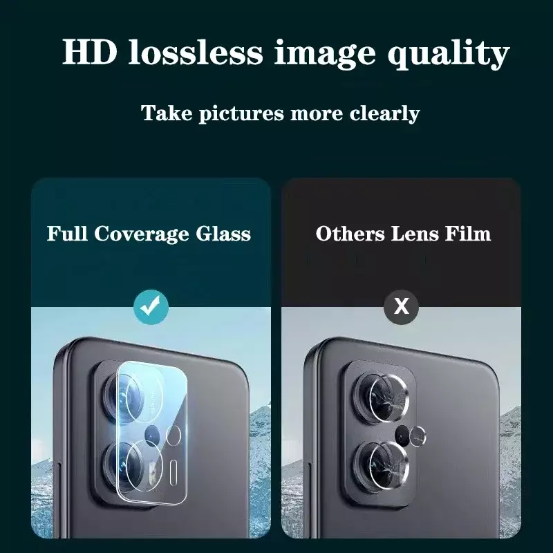 2PCS 3D Lens Glass for Xiaomi POCO X3 NFC X4 pro F4 GT M3 M4 Pro 5G Camera Lens Screen Protector for Xiaomi Poco X4 X5 Pro glass