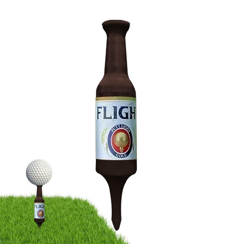 Aksesoris Golf untuk pria Golf tee dalam botol bir bentuk alat latihan Golf untuk meningkatkan akurasi pelatihan Golf aksesoris