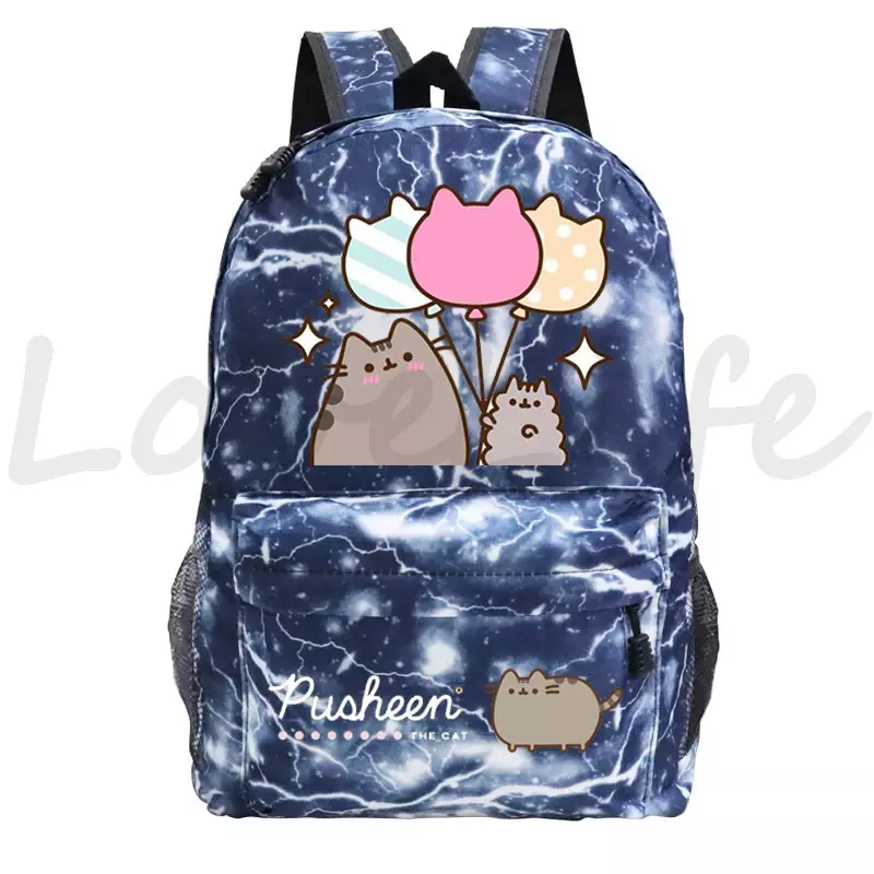Plecak szkolny kot kreskówkowy dzieci torby szkolne Anime chłopcy dziewczyny z powrotem do szkoła prezent plecak Mochila 16 Cal plecak