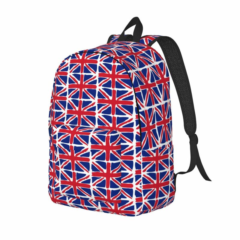 Рюкзак с британским флагом для дошкольного детского сада, школьного студента, рюкзак для книг для мальчиков и девочек, детский рюкзак для улицы