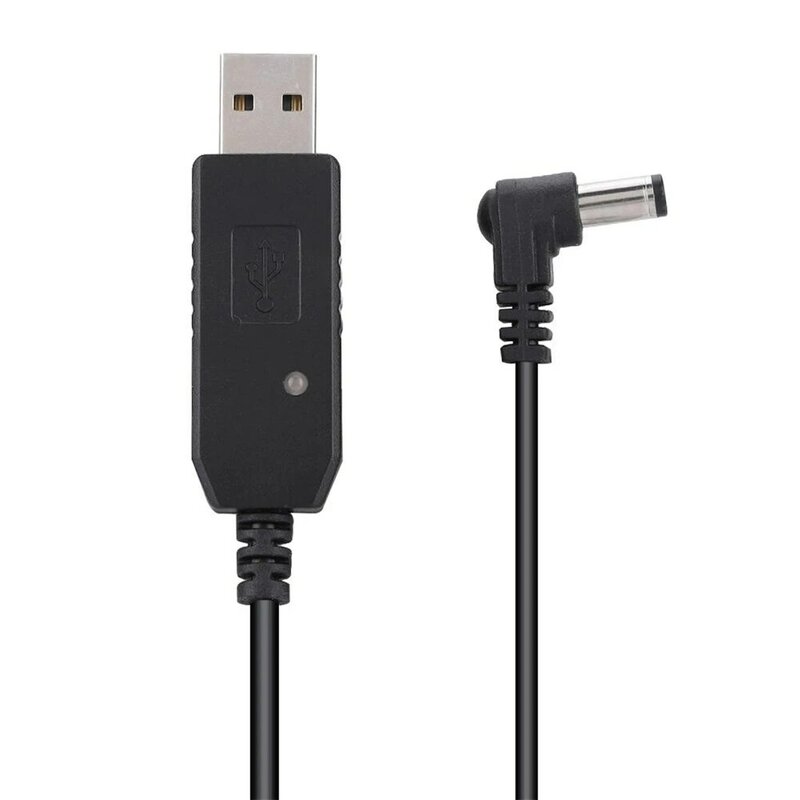 Adaptador de walkie-talkie para Baofeng UV 5R, Cable de puerto USB de 1M, cargador, transformador, accesorios para UV-82, BF-F8HP, UV-82HP, UV-9R Plus