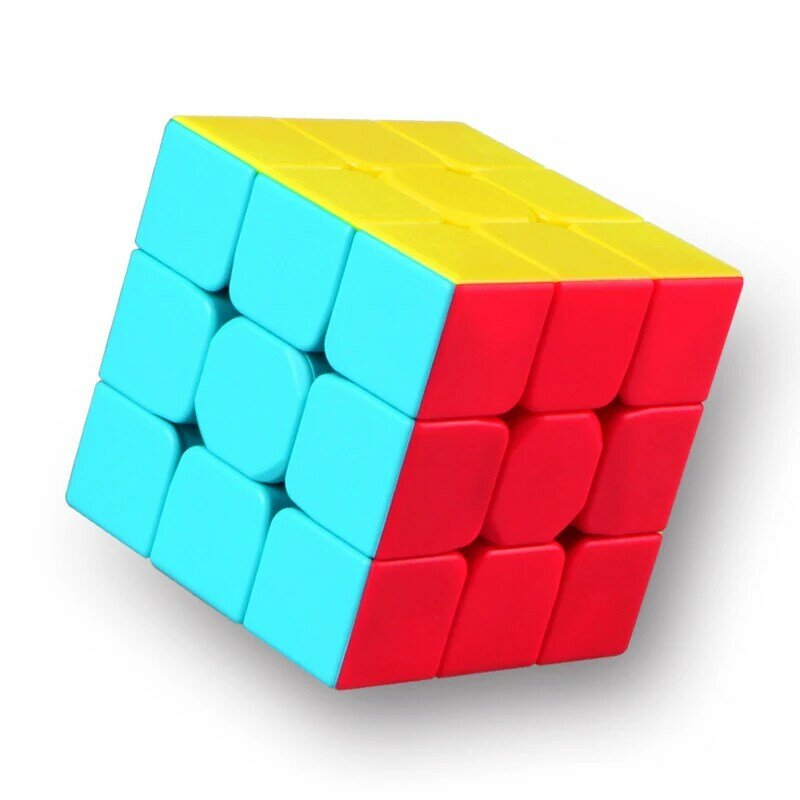 Qi Yi 3 Cubo Mágico Profissional para Crianças, 3x3x3 Speed Puzzle, Brinquedo Magnético, Kids Gift