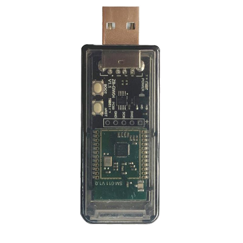Zigbee 3.0 랩 미니 오픈 소스 허브 게이트웨이 USB 동글 칩 모듈, 실리콘 범용 ZHA NCP 홈 어시스턴트, EFR32MG21, 1 개