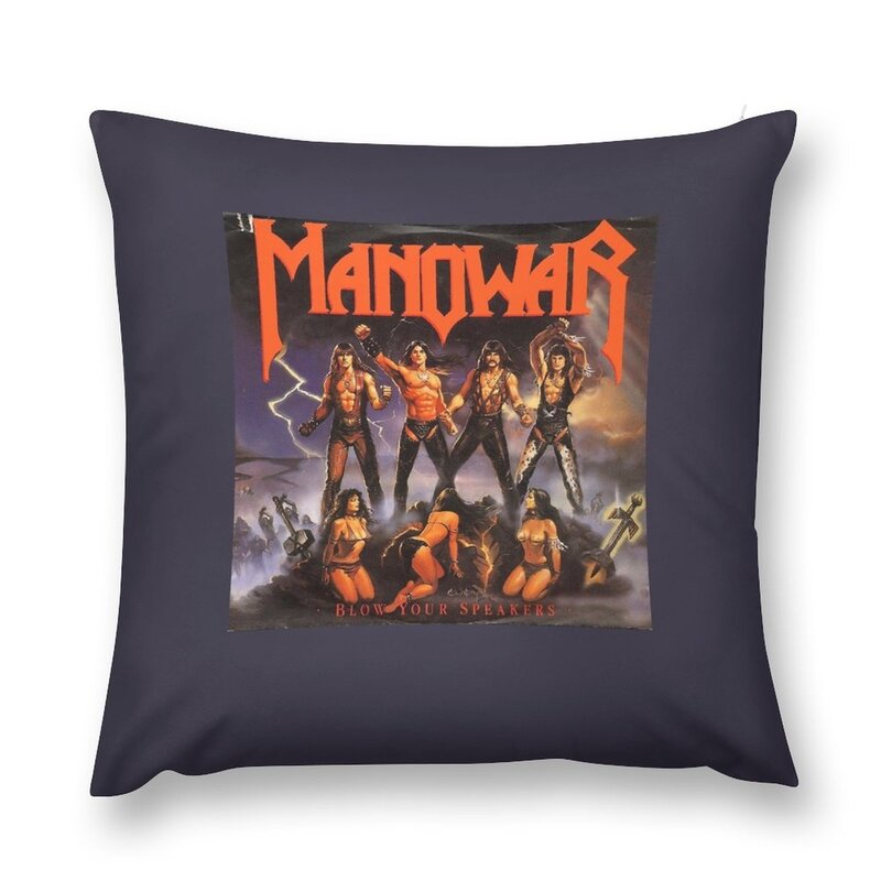 Prezent niespodzianka Manowar Band Halloween wakacyjna poduszka poduszki na sofę obejmuje luksusowe poduszki na sofę luksusowe akcesoria domowe