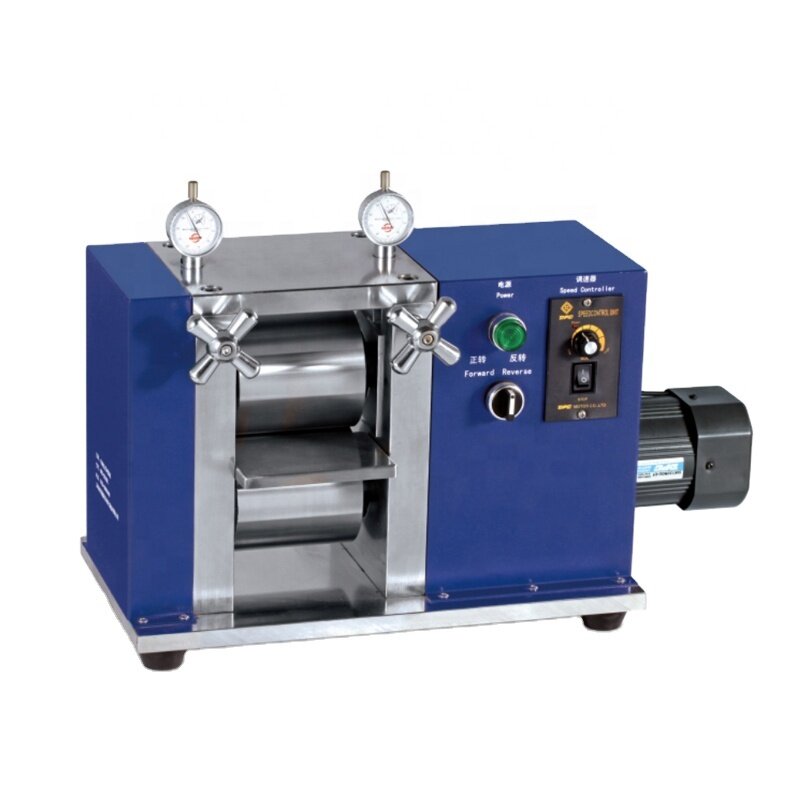 Machine de presse à rouleaux de calandrage thermique d'électrode de batterie de connaissance chaude pour le stratifié