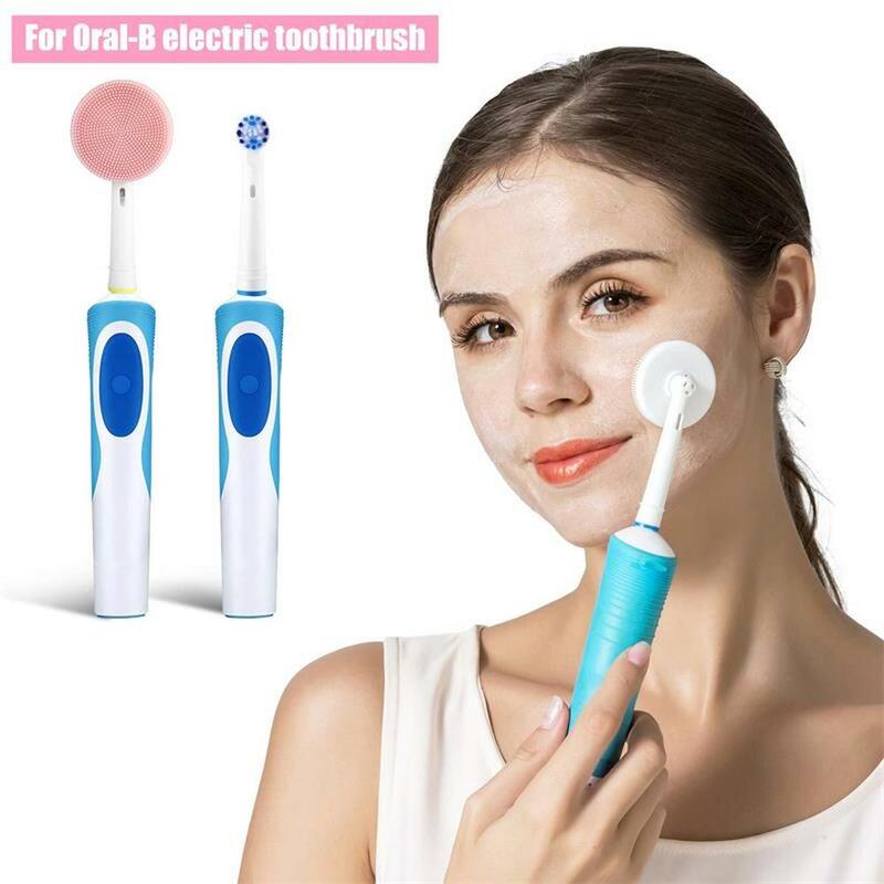 Сменные насадки для электрической зубной щетки Oral-B, очищающая щетка для лица, электрическая Очищающая головка, инструменты для ухода за кожей лица