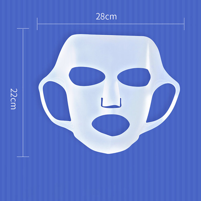 Многоразовая силиконовая маска против морщин, Держатель Для листовых масок, увлажняющая маска для лица, инструмент для красоты лица