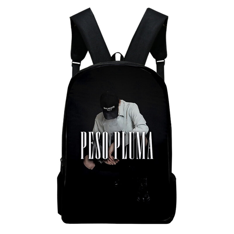 Peso Pluma Rucksack Schult asche Erwachsene Kinder Taschen Unisex Rucksack Tages rucksack Harajuku Taschen