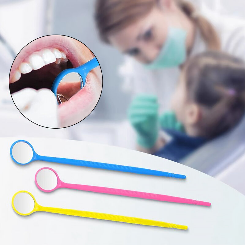 Endoscópios dentários médicos descartáveis para limpar os dentes, Ferramentas de higiene oral para exame oral, Endoscópios plásticos, 1pc