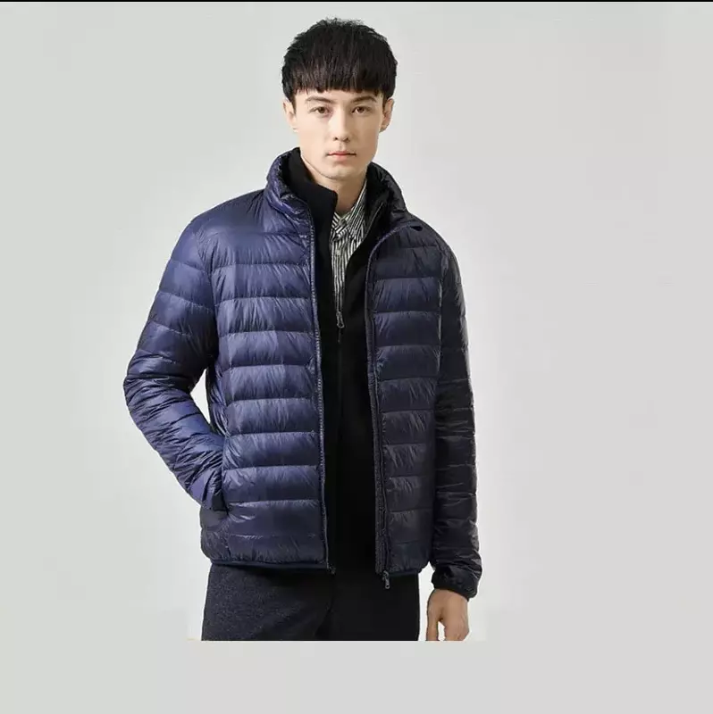 Новинка, мужской всесезонный ультралегкий упаковочный пуховик, водонепроницаемое и ветрозащитное дышащее пальто, мужские толстовки, куртки 2023