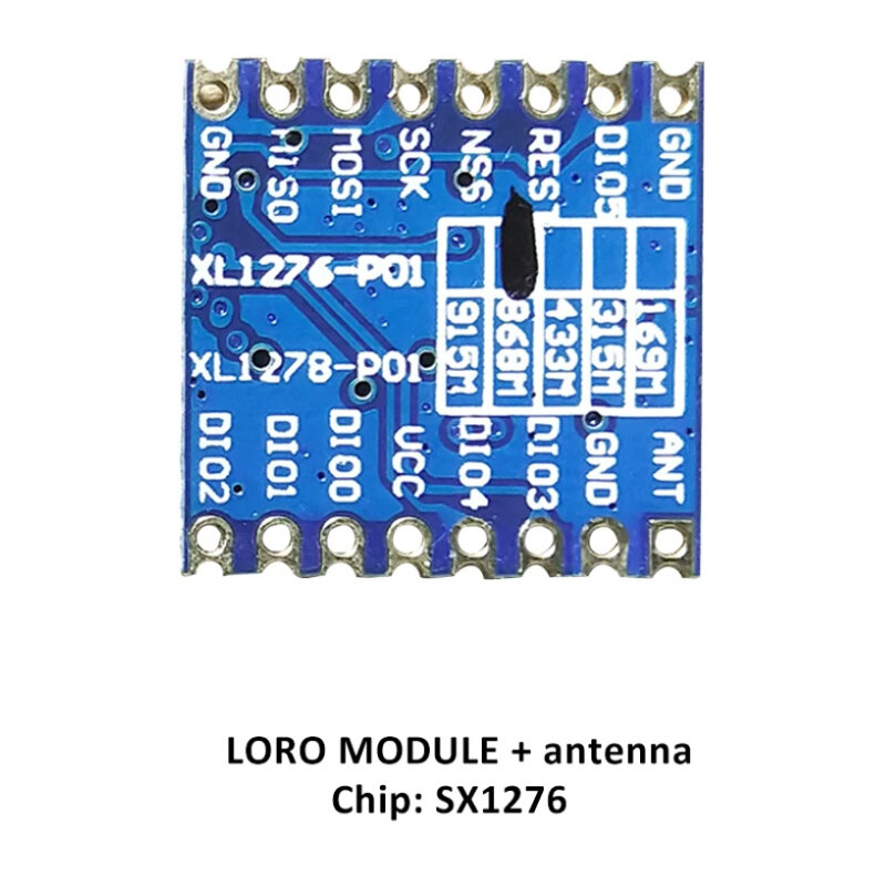 Модуль LoRa lorawan, трансивер, 2 шт., RF SX1276, 868 МГц, радиоприемник 915 МГц, приемник связи, IOT, передатчик