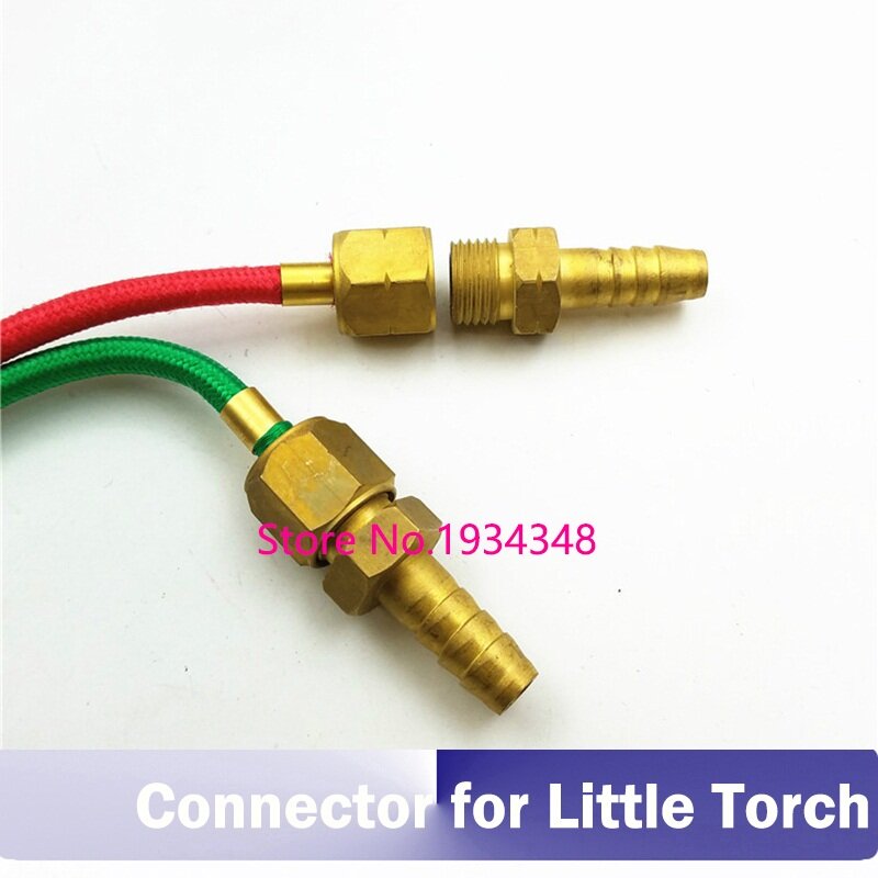 Little Torch Connector Met Zuurstof Gas Connector Voor Smith Little Torch, Zuurstof Lastoorts Connector