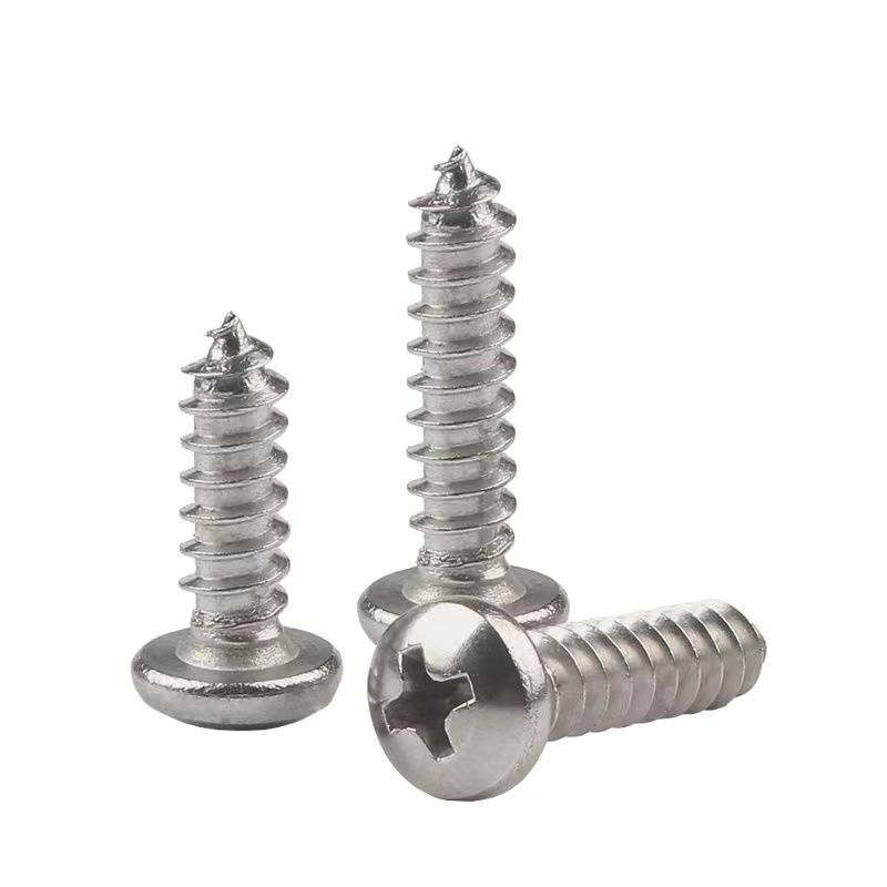 300pcs philips pan  self-tapping mini screw M1 M1.2M1.4M1.7M2 stainless steel round  micro screw for glasses cell phones