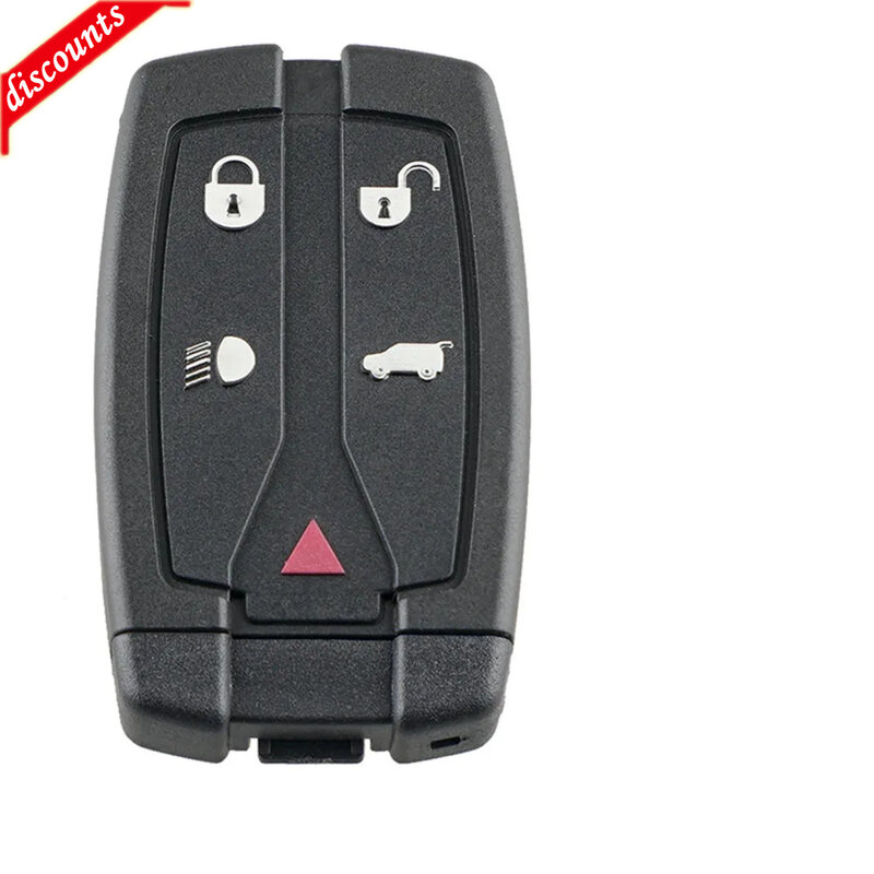 1Pc New Replacement Key Blank For LAND ROVER FREELANDER 2 5 Buttons Remote Smart FOB Case Shell Uncut Blade No Logo Auto Parts