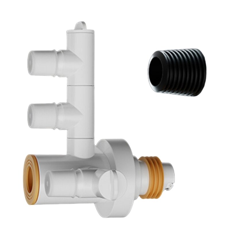 652F Easy Installation Sink Drain Adapter User Friendly Dishwasher Connection Multiple Channel Sewer Solution for Home