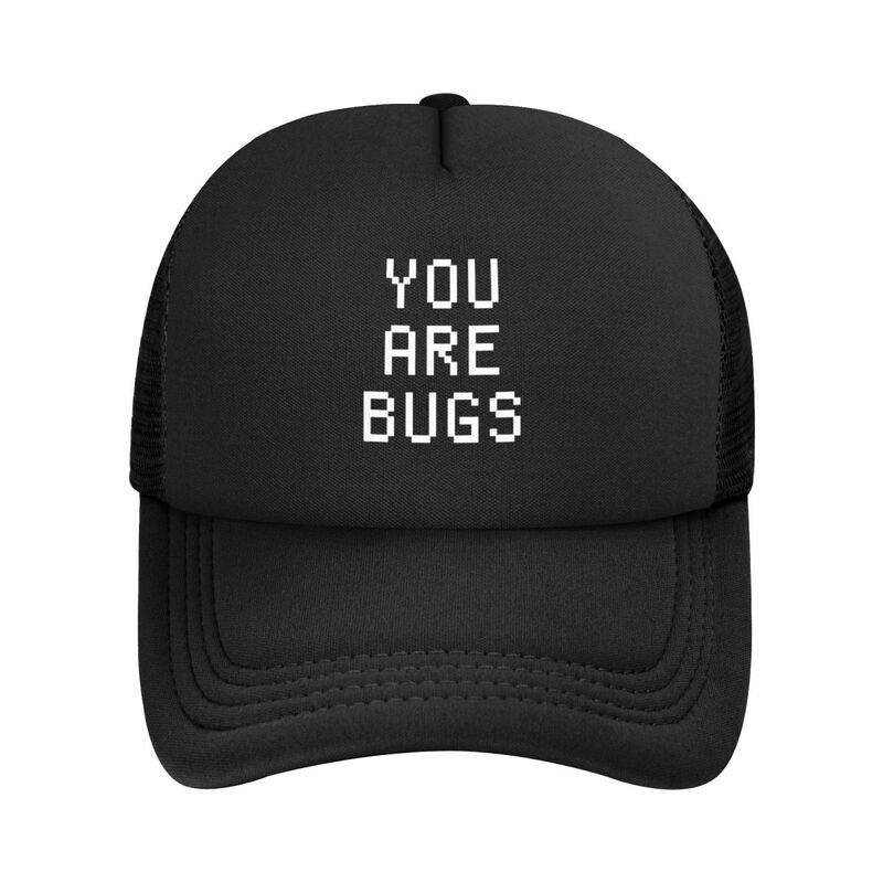 YOU ARE BUGS-gorras de béisbol para adultos, sombreros de malla lavables para exteriores, serie de TV