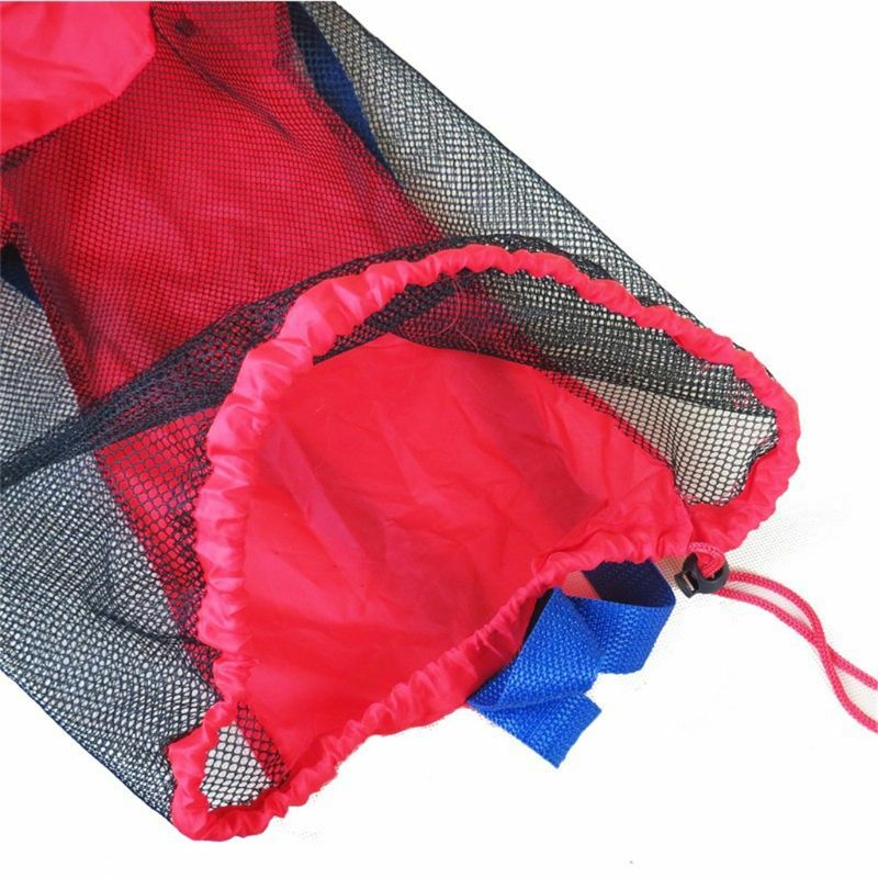 Mochila malla, bolsa contenedor para piscina, gafas, traje baño, almacenamiento, bolso hombro impermeable, bolsa