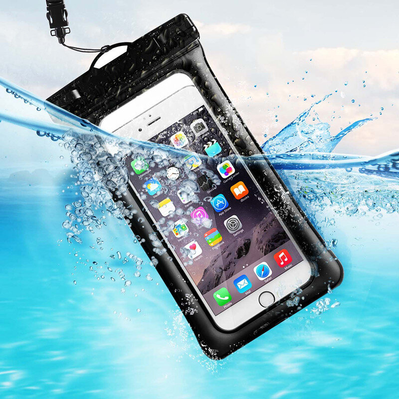 Водонепроницаемый чехол для телефона, плавающий чехол из ПВХ для подводного плавания и дайвинга, подходит для Samsung, Xiaomi, HTC, Huawei, IPhone 13, 12 Max