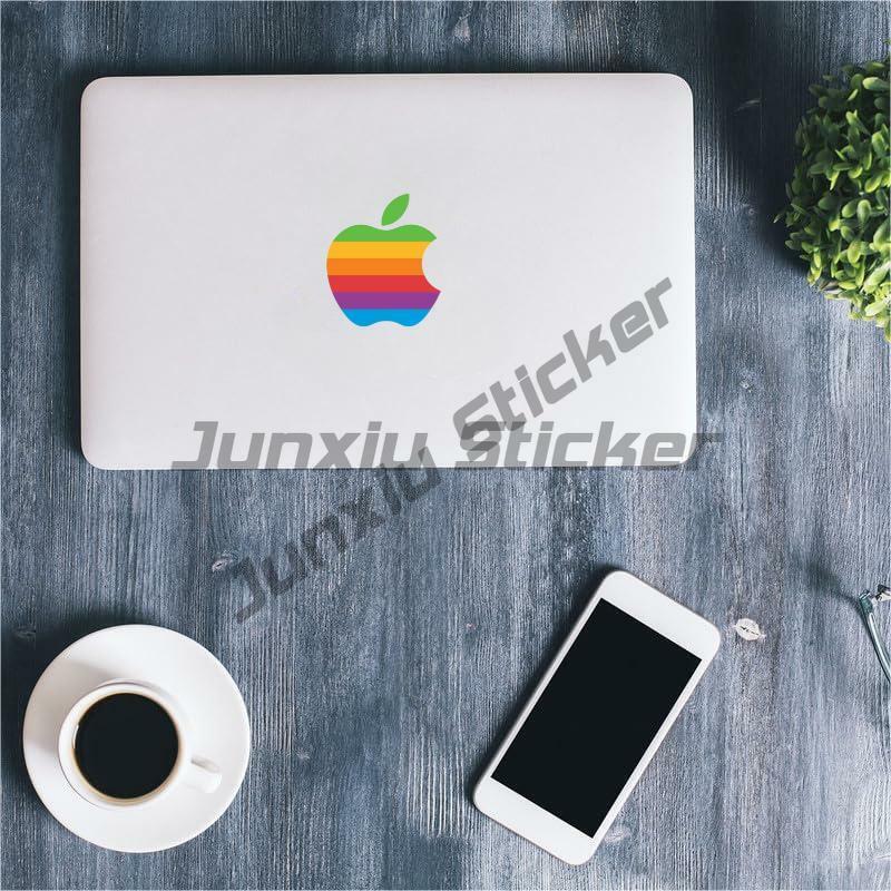 Personality Classic Design Apple Sticker Laptop DECAL 80s' Retro Logo for Windows, Cars, Trucks, Tool Boxes, laptops, MacBook