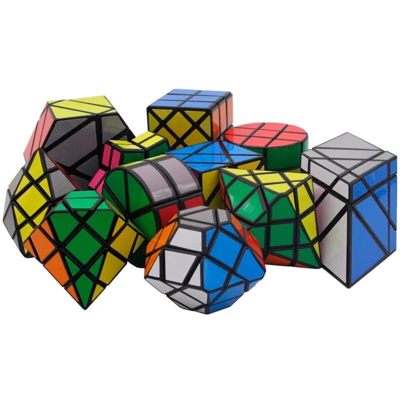 DianSheng-Cubo Mágico Speed Cube, Goose Show Puzzle, Finger Spinner, Alien Strange Shape, 2x2, 6x6, 8x8, 3x3, 4x4, Goose LANLAN