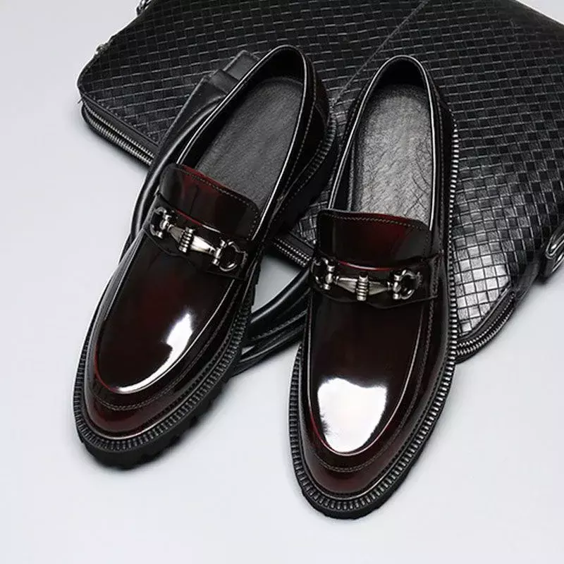 Zapatos De vestir Oxford para Hombre, mocasines formales De cuero, talla grande, moda italiana