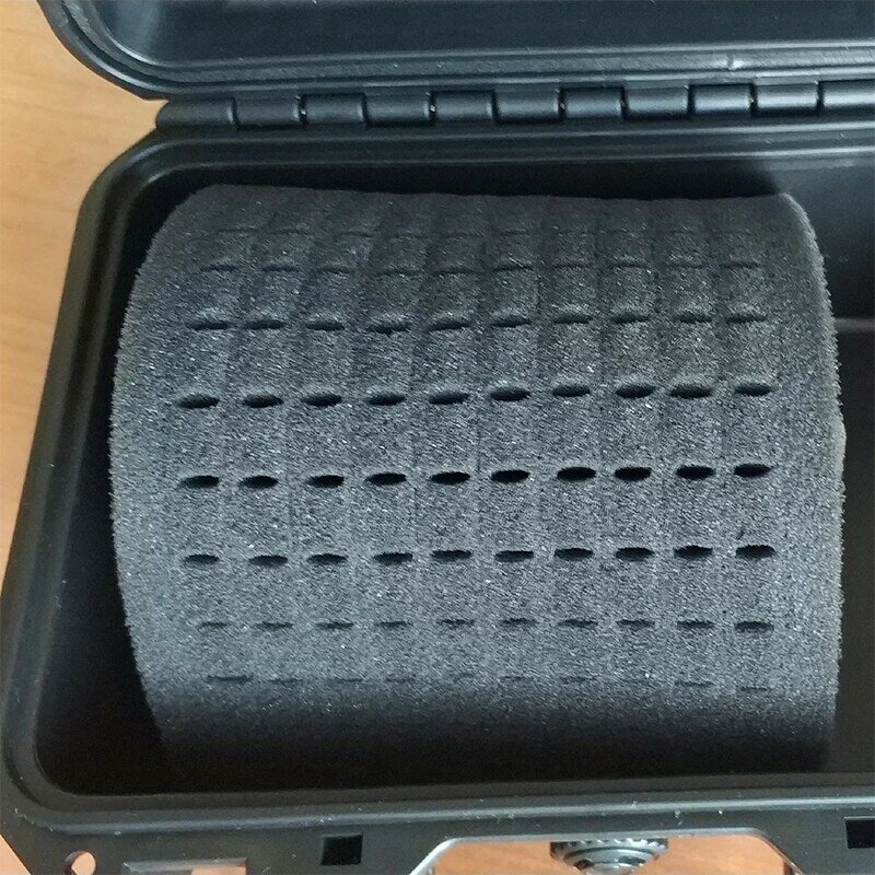 Kit di attrezzi per borsa rigida impermeabile con custodia in spugna custodia protettiva di sicurezza Organizer Hardware cassetta degli attrezzi resistente agli urti