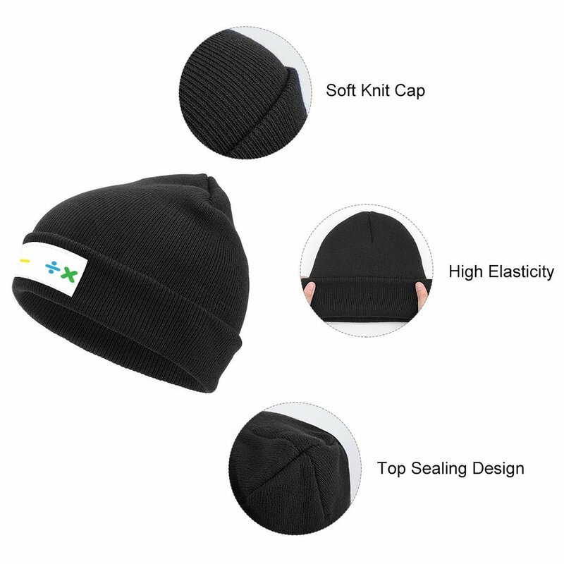 Mathematics Ed Sheeran Knitted Cap Designer Hat fishing hat Man Women's
