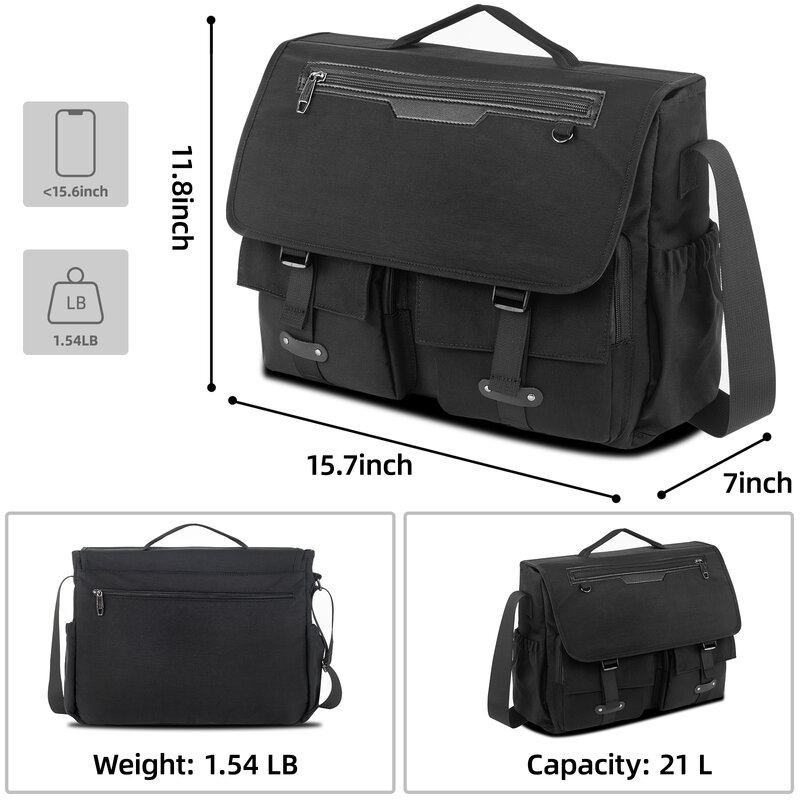 High Quality Messenger Bag Waterproof High Capacity Travel Outside Sport Casual Shoulder Crossbody Bags Unisex