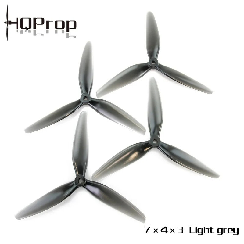 Hqprop hq 3ブレードpcプロペラアクセサリー、rc fpvフリースタイル用cw ccw、長さ7インチ、lr7 cinelifter drones、diyパーツ、7040