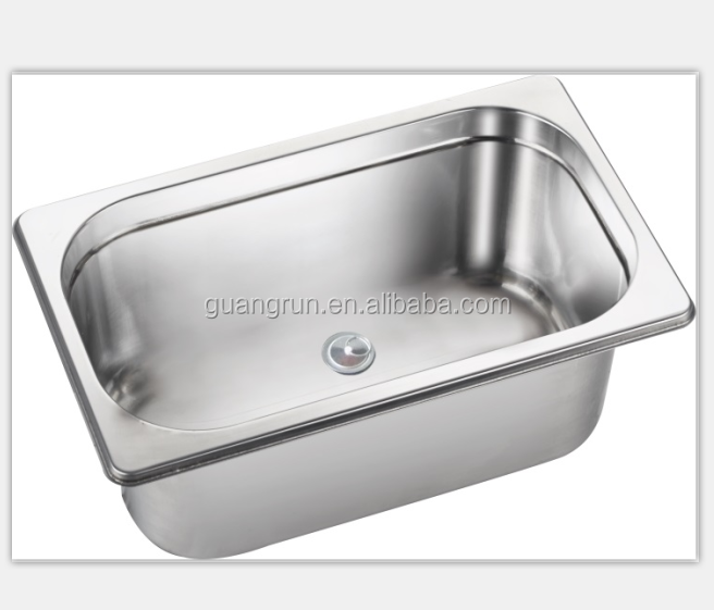 Lavello da cucina per lavabo a mano in acciaio inossidabile per camper GR-568 muslimate