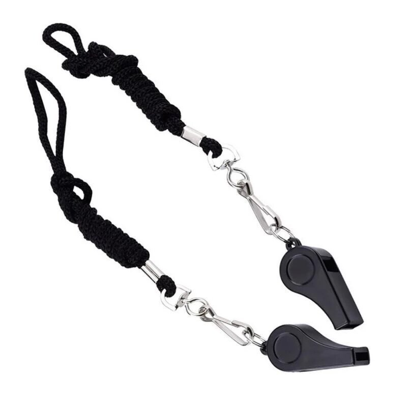 Professional Coach Whistle Sports Football Basketball Referee Training Whistle Outdoor Survival With Lanyard Cheerleading Tool