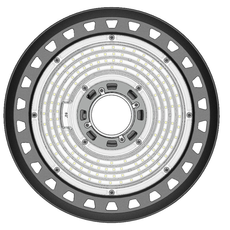 5 년 보증 UFO 마이닝 램프 150 와트 LED 높은 베이 빛 산업 meanwell 드라이버