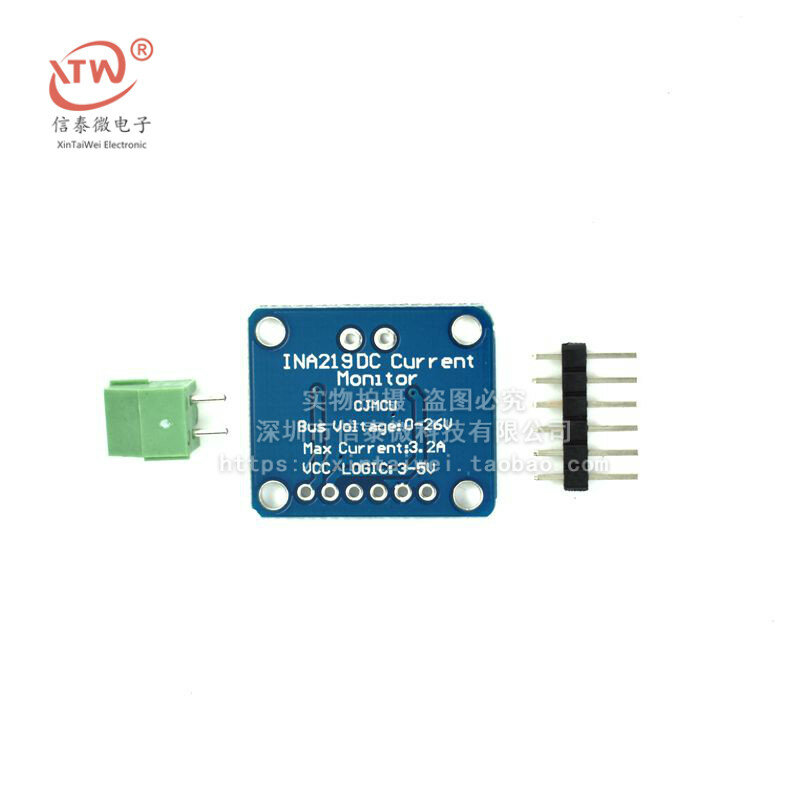 INA219 I2C interfaz Zero Drift bidireccional corriente/módulo de monitoreo de potencia Sensor