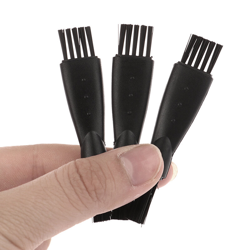 1pcs Mens Shaver Accessory Razor Brush Hair Remover Cleaning Tool Black Plactic Replacement Head Hair Shaving Tools