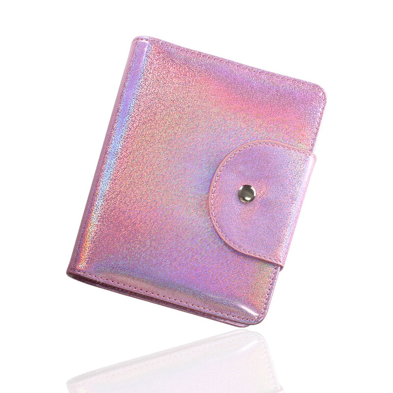 20 slotów nowa różowa płytka do stemplowania uchwyt do przechowywania torba holograficzna pieczątka na paznokcie szablon Case 9.5*14.5cm tabliczka dekoracyjna do paznokci Organizer