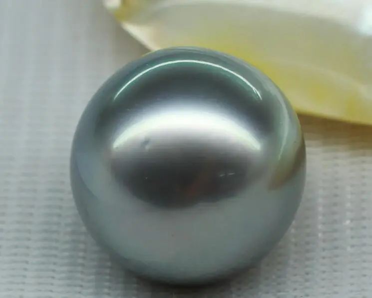 HUGE ROUND NATURAL SOUTH SEA 12MM GENUINE SILVER GRAY LOOSE PEARL UNDRILLED