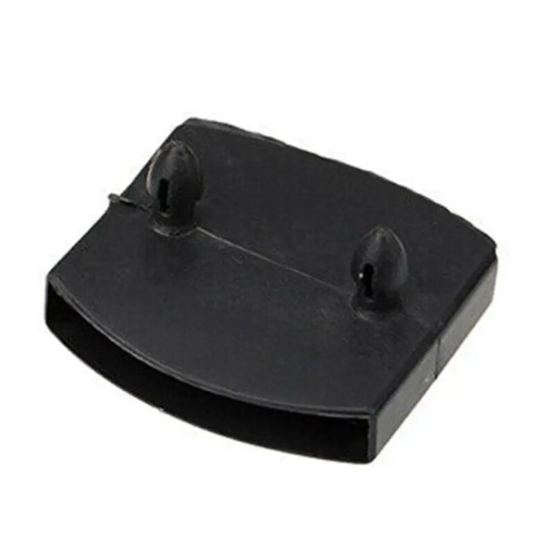 1pcs Black Plastic Square Replacement Sofa Bed Slat Rubber Caps Inner Durable Holders Sleeve Centre End M4w4