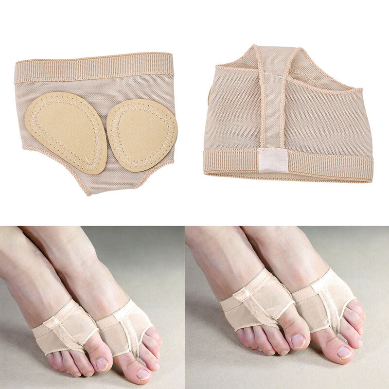1pair Dance Paws Cover For Belly Ballet Dance Paws Cover Foot Forefoot Toe Undies Thong Half Lyrical Shoe Sports Protective Gear
