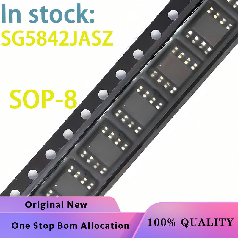 Chipset SG5842JASZ SG5842J SG5842 100% JASZ SOP-8, nuevo, 5-10 piezas, 5842