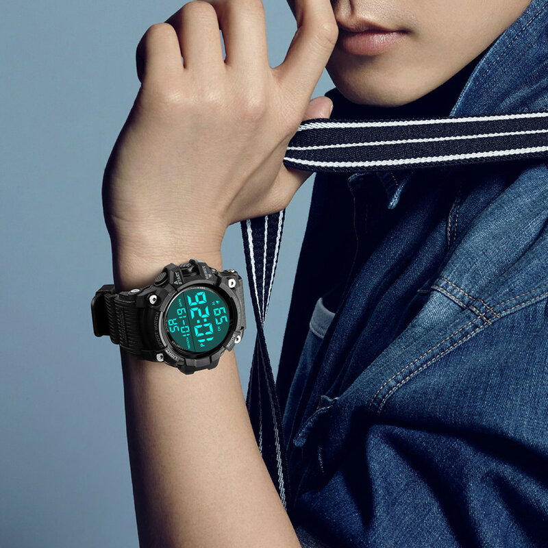 Luxus Männer analoge digitale Militärs port führte wasserdichte Armbanduhr exquisite Mode Uhr Frauen Armbanduhr saat erkek kol sa