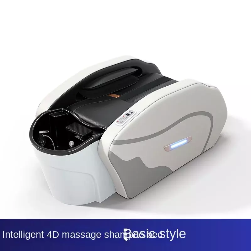 Intelligent electric massage shampoo bed barber shop dedicated fully automatic water circulation fumigation head treatment bed