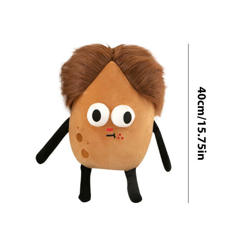Stuffed Potato Plushies Cuddly Plush Potato With Funny Expression Tabletop Plush Ornaments Vivid For Bedroom Study Room Car