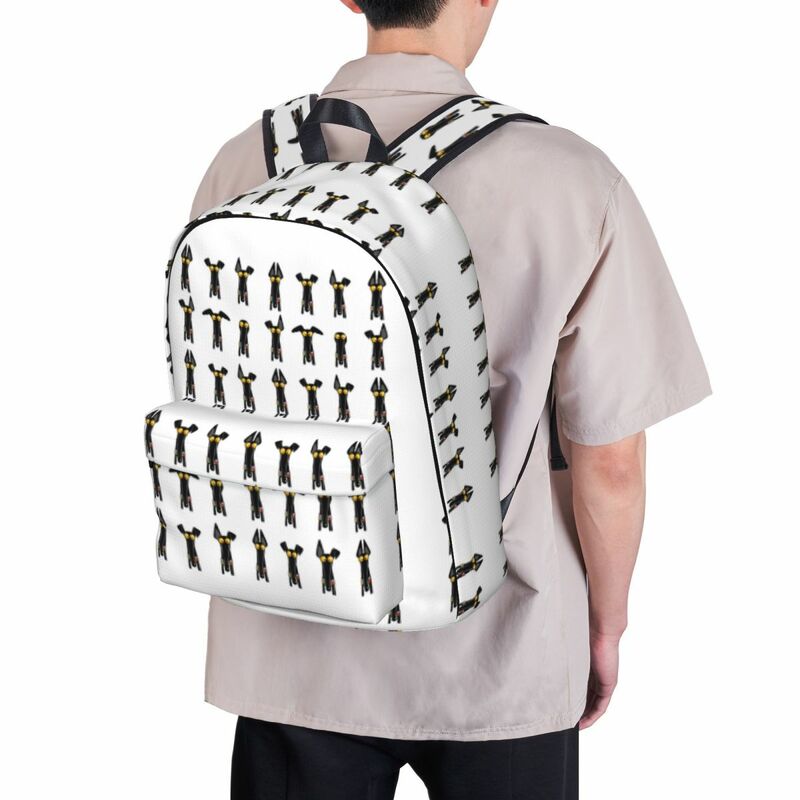 Greyhound Semaphore White Backpacks Large Capacity Student Book bag Shoulder Bag Travel Rucksack Casual Children School Bag